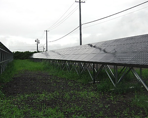 北海道　旭川市　産業用ソーラー発電