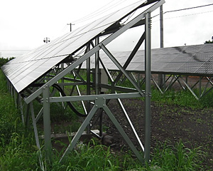 北海道　旭川市　産業用ソーラー発電