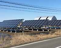北海道　浜中町　産業用ソーラー発電