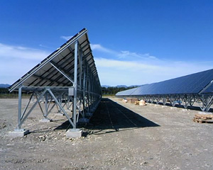 北海道　更別　メガソーラー太陽光発電